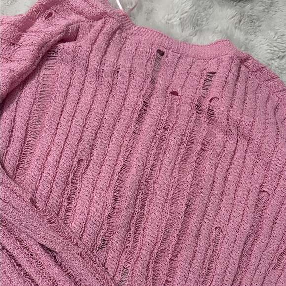 Pink Women's Sweater - Picture 6 of 6